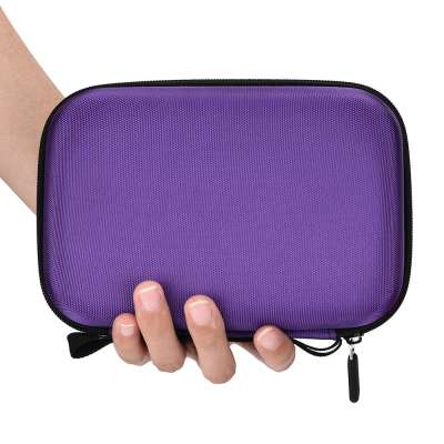 Shockproof hard eva travel carrying essential oil case storage box for 12 bottles