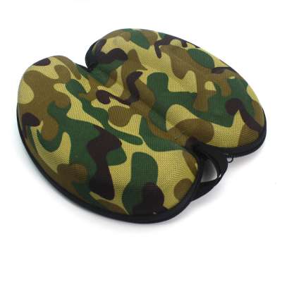 Fashion  personalized  custom logo  nylon  camouflage eyeglasses eva  travel  glasses case