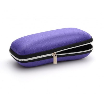 Fashionable square high zippered EVA soft bag for sunglasses eye box