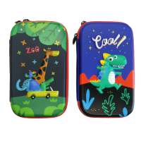 Cute Cartoon Colorful  EVA Pencil Case for Schools & Offices Pencil Case with cut animal Designs